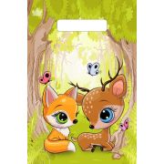 Пакет ПЭ с вырубной неусиленной ручкой 20х30см (30) (Волшебный лес) Тико (х100/3000)