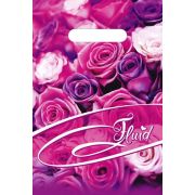 Пакет ПЭ с вырубной неусиленной ручкой 20х30см (30) (Флюид) Интерпак (х100/2000)