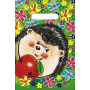 Пакет ПЭ с вырубной неусиленной ручкой 20х30см (30) (Ежик) Интерпак (х100/2000)