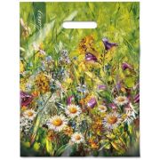 Пакет ПЭ с вырубной ручкой 31x40смсм (60) (Пленэр) ламинированный Интерпак (х50/500)