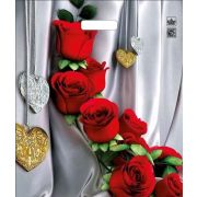 Пакет ПЭ с вырубной ручкой 38х45+3см (60) (Цветы страсти) Ламинированный Тико (х50/500)