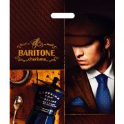 Пакет ПЭ с вырубной ручкой 40х47+6см (45) (Баритон) Интерпак (х50/500)