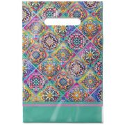 Пакет ПЭ с вырубной неусиленной ручкой 20x30смсм (30) (Медитация) Интерпак (х100/2000)