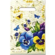 Пакет ПЭ с вырубной неусиленной ручкой 20х30см (30) (Глори) Интерпак (х100/2000)