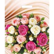 Пакет ПЭ с вырубной ручкой 38х45+3см (60) (Желанный букет) Ламинированный Тико (х50/500)