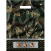 Пакет ПЭ с вырубной ручкой 31x40+6см (60) (Камуфляж) Глянцевый Тико (х50/500)