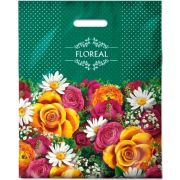 Пакет ПЭ с вырубной ручкой 38х47+6см (60) (Флориль) ламинированный Интерпак (х50/500)