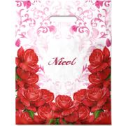 Пакет ПЭ с вырубной ручкой 31х40см (60) (Николь) ламинированный Интерпак (х50/500)