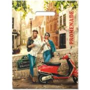 Пакет ПЭ с вырубной ручкой 30х40см (50) (Прогулка) Интерпак (х50/1000)