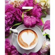 Пакет ПЭ с вырубной ручкой 38х45+3см (60) (Паула) Глянцевый Артпласт (х25/500)