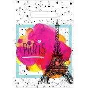 Пакет с вырубной неусиленной ручкой 20х30см (30) (Свидание в Париже) Артпласт (х100/3000)