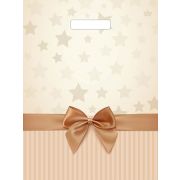 Пакет ПЭ с вырубной ручкой 31х40см (60) (Звезды в подарок) ламинированный Тико (х50/500)