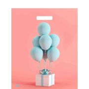 Пакет ПЭ с вырубной ручкой 38х45+6см (60) (Воздушный сюрприз) Глянцевый Тико (х50/500)