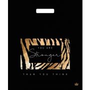 Пакет ПЭ с вырубной ручкой 38х45+3см (60) (Сила) Ламинированный Тико (х50/500)