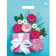 Пакет ПЭ с вырубной ручкой 31х40см (60) (Подарочная композиция) ламинированный Тико (х50/500)