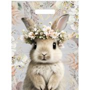 Пакет ПЭ с вырубной ручкой 31х40см (60) (Летний зайка) ламинированный Тико (х50/500)