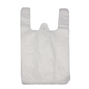 Пакет ПЭ типа «майка» 30+16х55см (15) (Белый) (х100/2000)