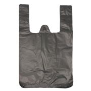 Пакет ПЭ типа «майка» 25+12х45см (10) «Черная» (х100/2000)