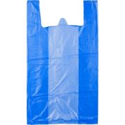 Пакет ПЭ типа «майка» 38+23х70см (12) (Голубой) Артпласт (х50/1000)