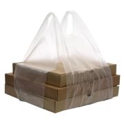 Пакет ПЭ типа «майка» 32+24х60см (14) (прозр.) Для переноски коробок (х100/1000)