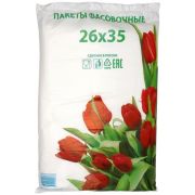 Пакет фасовочный ПНД 26х35см (12) В пластах «Тюльпаны» (арт12050) (х1/10) [упаковка]