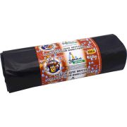 Мешки мусорные ПВД 300л 100х140см (60) В рулонах (Дачные, по 10 шт) Идеал (х1/8) [упаковка]