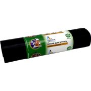Мешки мусорные ПВД 240л 88x140см (50) В рулонах (по 10 шт) Идеал (х1/10) [упаковка]