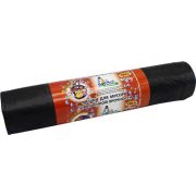 Мешки мусорные ПВД 180л 88x110см (55) В рулонах (Дачные, по 10 шт) Идеал (х1/15) [упаковка]