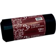 Мешки мусорные ПВД 120л В рулонах (по 25 шт) Оптимум (х1/8) [упаковка]