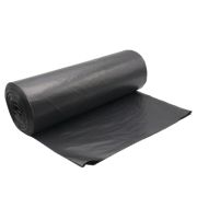 Мешки мусорные ПВД 180л 90x110см (40) в рулонах (по 10шт) черный (х1/10) [упаковка]