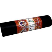 Мешки мусорные ПВД 240л 88x140см (55) В рулонах (Дачные, по 10 шт) Идеал (х1/10) [упаковка]