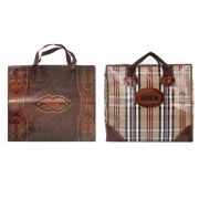 Сумка полипропиленовая 55х45+30см С молнией, Шер Ассорти (2 дизайна) (х1/10)