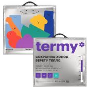 Термопакет черная круглая ручка 60х55см внеш.МЕТ/внутр.МЕТ «New » (х10/60)