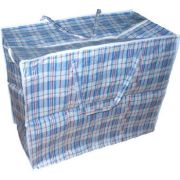 Сумка полипропиленовая №6 70х60+30см ПП с молнией «Клетка» (х1/10) Китай