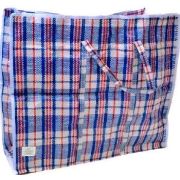 Сумка полипропиленовая №5 60х50+30см ПП с молнией №5 «Клетка» (х1/10) Китай