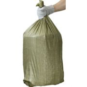 Мешок для строительного мусора 55х95см (Зеленый) (х100/1000) Китай