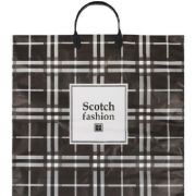 Пакет ПЭ с пластмассовыми ручками 40х36+4см (110) (Скотч) Артпласт (х10/150)