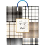 Пакет ПЭ с пластмассовыми ручками 38х45+3см (90) (Гленчек) (х10/150)