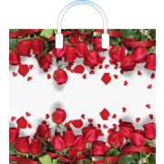 Пакет ПЭ с пластмассовыми ручками 38х34+3см (90) (Гран При) Артпласт (х10/150)