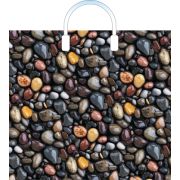 Пакет ПЭ с пластмассовыми ручками 40x36+4см (110) (Галька) Артпласт (х10/150)