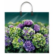 Пакет ПЭ с пластмассовыми ручками 37x34+6см (80) Веранда Интерпак (х10/100)