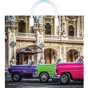 Пакет ПЭ с пластмассовыми ручками 38х34+3см (90) (Куба) Глянцевый Артпласт (х10/150)