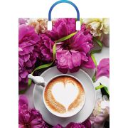 Пакет ПЭ с пластмассовыми ручками 38х45+3см (90) (Паула) Глянцевый Артпласт (х5/50)