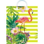 Пакет ПЭ с пластмассовыми ручками 38х45+3см (90) (Фламинго) Артпласт (х10/150)
