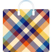 Пакет ПЭ с пластмассовыми ручками 38х34+3см (90) (Принт) Глянцевый Артпласт (х10/150)