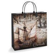 Пакет подарочный 30х30+10см Из мягкого пластика (150) (Каравелла) Интерпак (х1/10)