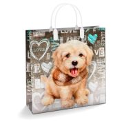 Пакет подарочный 30х30+10см Из мягкого пластика (150) (Любимчик) Интерпак (х1/10)