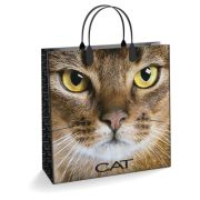 Пакет подарочный 30х30+10см Из мягкого пластика (150) (Кэт) Интерпак (х1/10)