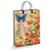 Пакет подарочный 30х40+10см Из мягкого пластика (150) (Парижанка) Интерпак (х1/10)