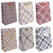 Пакет подарочный 14х20+7см Матовый «Мужской ассорти» (х1/20) Китай